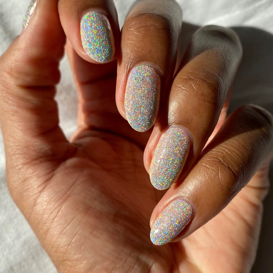 Silver Holo Nail Polish – Image 4