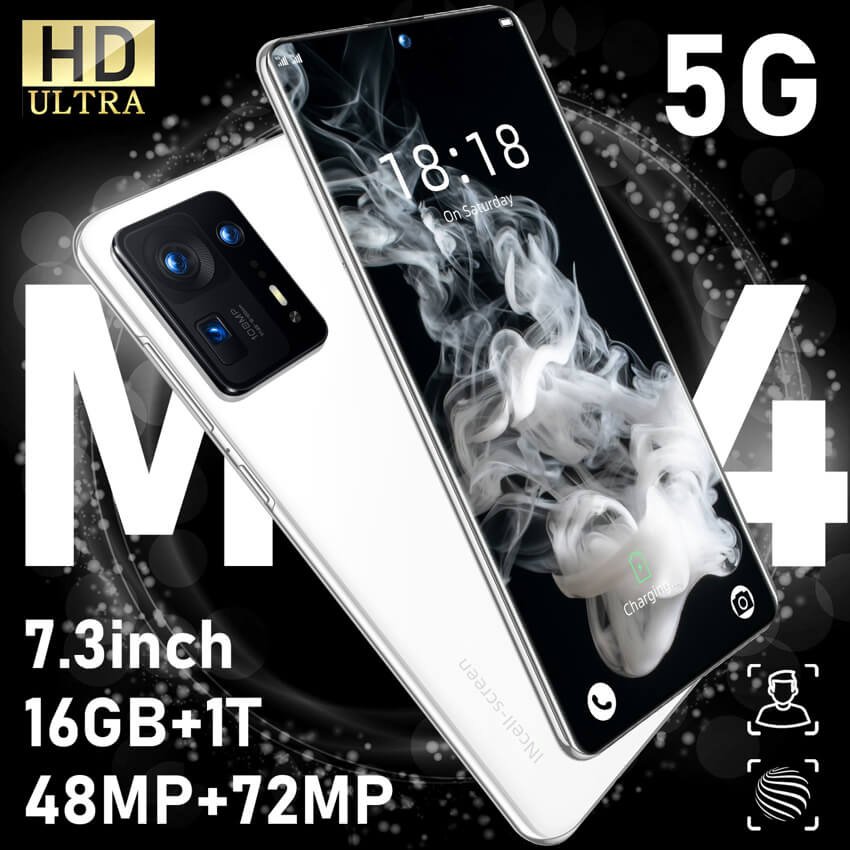 Global Version Mi MIX4 Camera Face Recognition Fingerprint Unlock Phone 7.3 inch 16GB+1T Android 12 4G/5G 48MP+72M - 8GB 512GB – Image 3