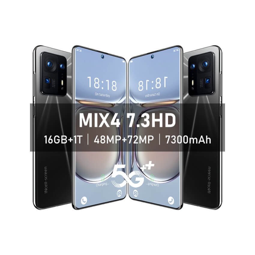 Global Version Mi MIX4 Camera Face Recognition Fingerprint Unlock Phone 7.3 inch 16GB+1T Android 12 4G/5G 48MP+72M - 8GB 512GB – Image 4