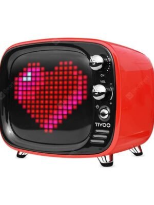 Divoom Tivoo Portable Bluetooth speaker Smart Clock Alarm Pixel Art DIY by App LED Light Sign in decoration Unique gift
