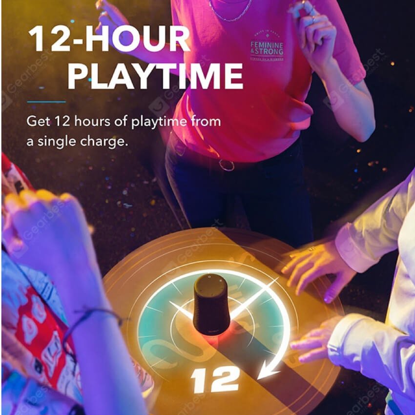 Soundcore Flare Mini Bluetooth Speaker Outdoor Bluetooth Speaker IPX7 Waterproof – Image 3