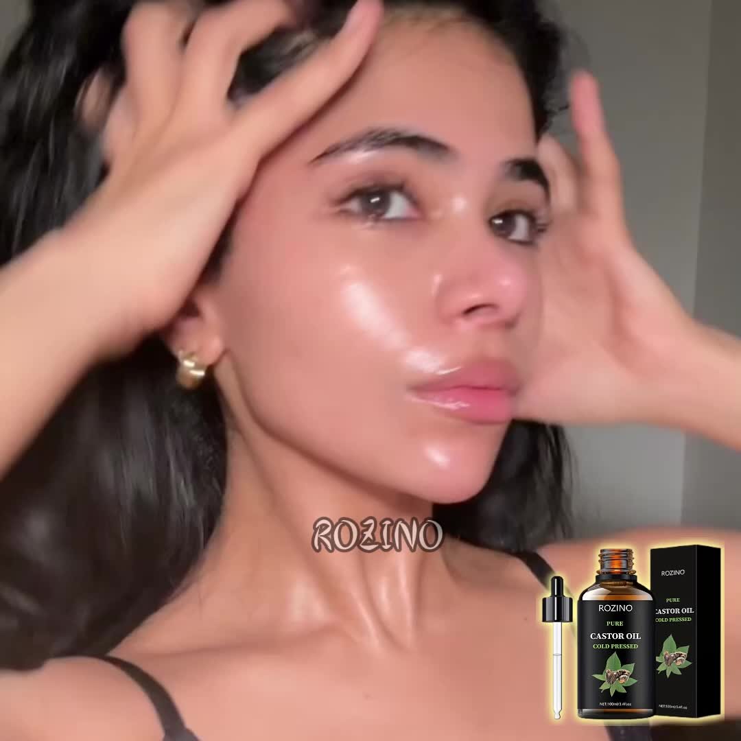 Castor Oil, for Hair Eyelashes And Eyebrows, Castor Oil Cold Pressed Unrefined, Hair for Dry Hair, Skin And Nails - Image 30