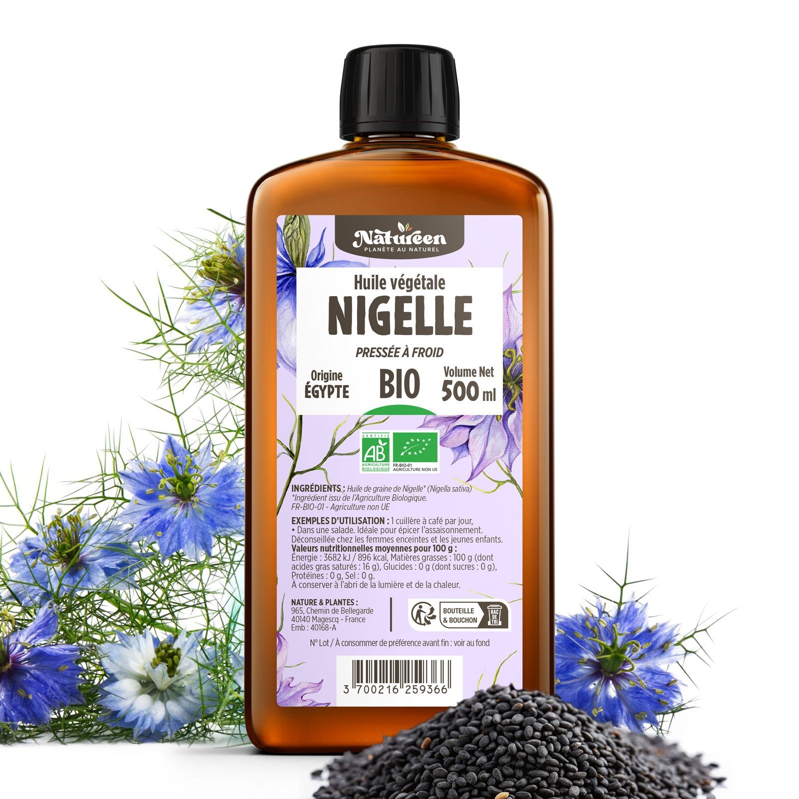 Black Seed Oil - Natureen | Planet Naturally - Pure, Natural, and Cold-Pressed - Image 8