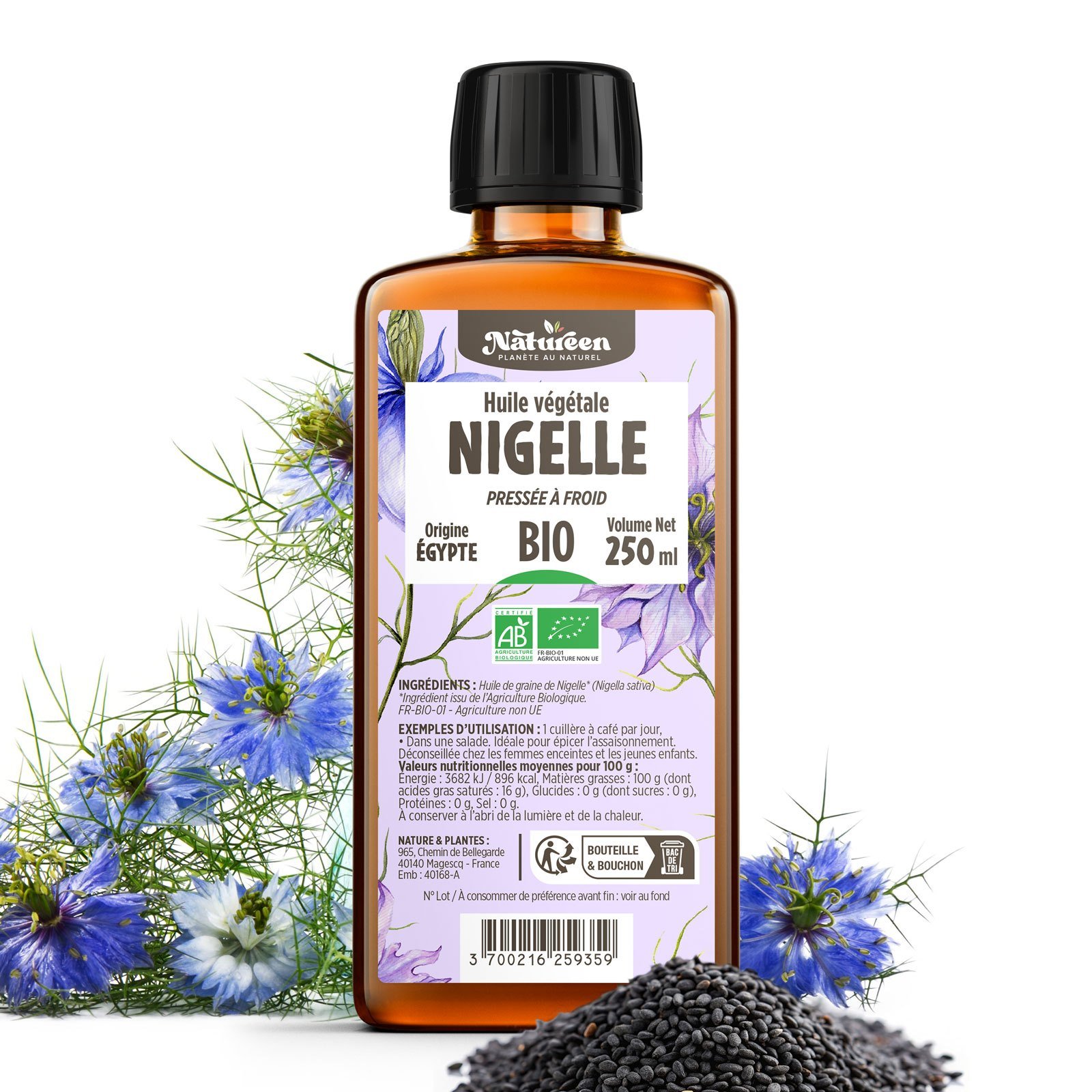 Black Seed Oil - Natureen | Planet Naturally - Pure, Natural, and Cold-Pressed - Image 5