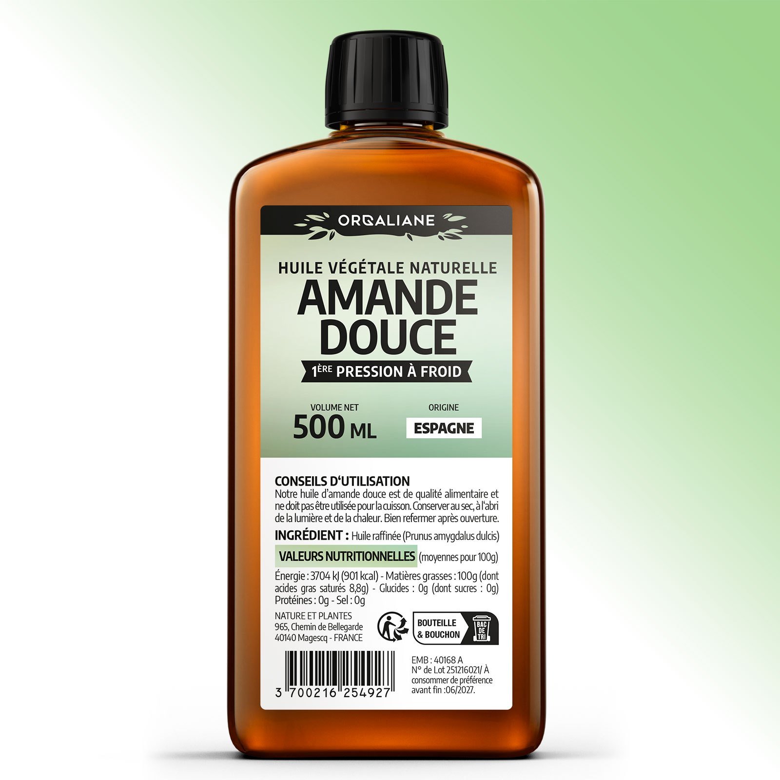 Sweet Almond Oil - - Cold Pressed - Image 2