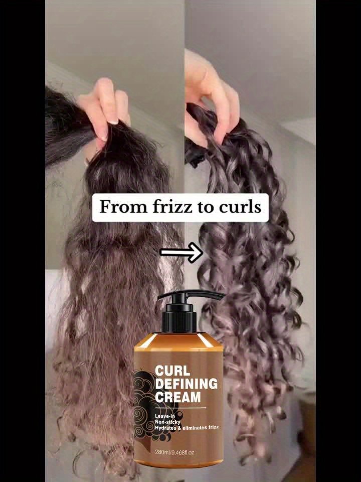 1pc/2pcs/3pcs Curl Defining Cream, infused with Moroccan Argan Oil for long-lasting curl control, elastic curls, and lasting hold. Suitable for wavy and curly hair, ideal for both men and women - Image 11
