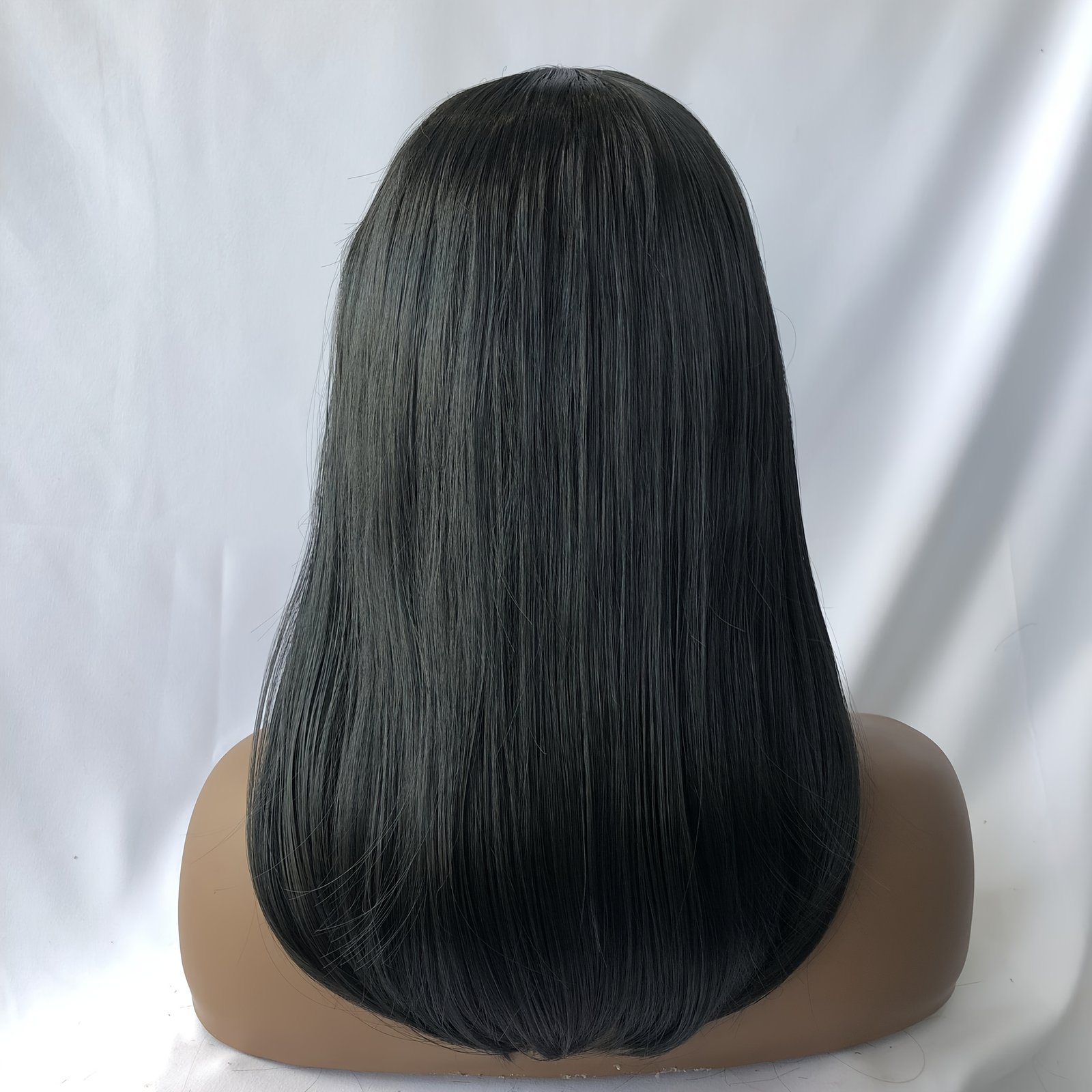 Short Bow-Shaped Wig for Women Made of High-Temperature Fiber, Featuring a Full Head of Medium-Length Korean-Style Hair. - Image 15