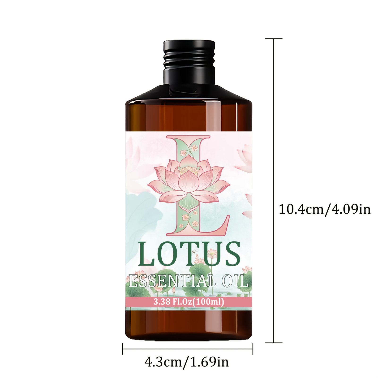for Lotus Essential Oil --100% Pure, High-quality, Floral Fragrance --Hydrating, Moisturizing, Nourishing the Skin --Used for Skin, Hair, Face, Body Care --Suitable for Meditation, Bathing --100ml, Multi-purpose, for Lotus Body Massage Essential Oil - Image 6