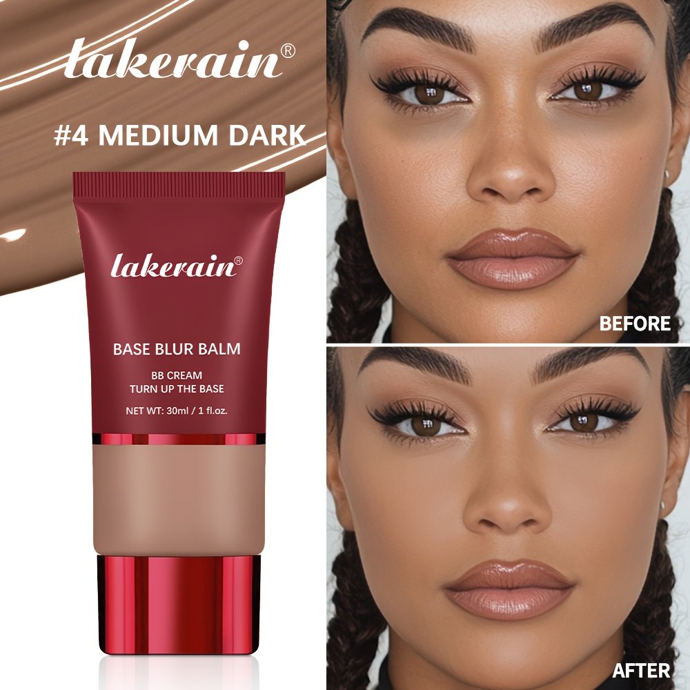 LAKEKRAIN Matte Finish Liquid Foundation - Soft Focus Effect, Lightweight Texture, Long-Lasting Wear, Smooths Skin & Enhances Natural Contours, Multi-Color Shades for All Skin Tones - Image 29