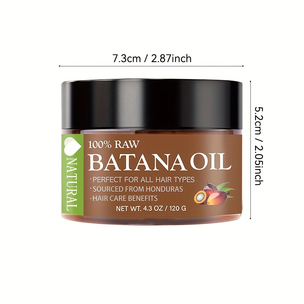 Honduras Batana Hair Oil - Smoothing and Moisturizing Hair Treatment for Dry Hair, for Moisturizing Scalp and Hair Care, Suitable for All Hair Types - 4.2oz. - Image 6