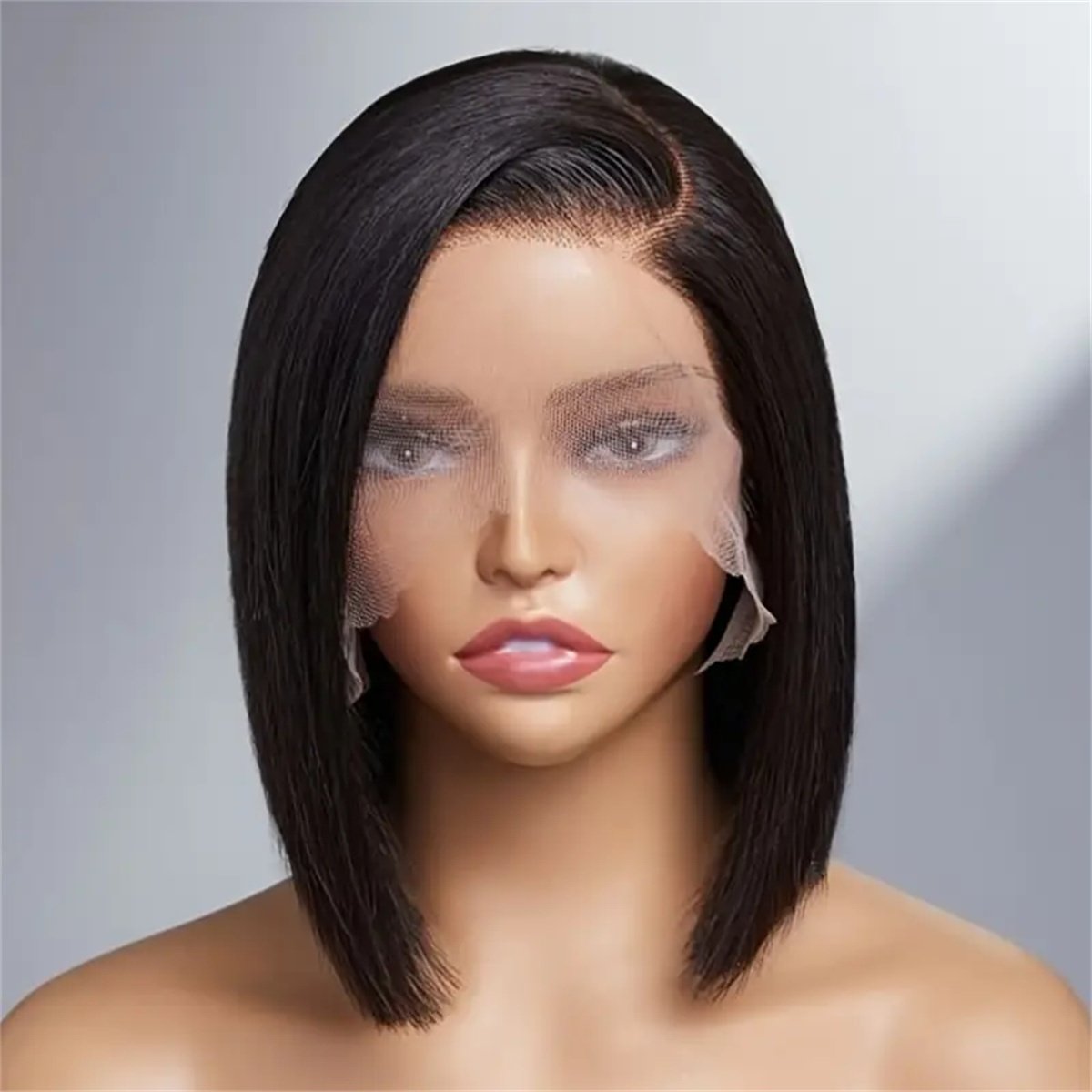 13X4 Bob Wig Bone Straight Bob Wig Lace Front Human Hair Wigs For Women Transparent Lace Frontal Wig Natural Wig Human Hair - Image 7
