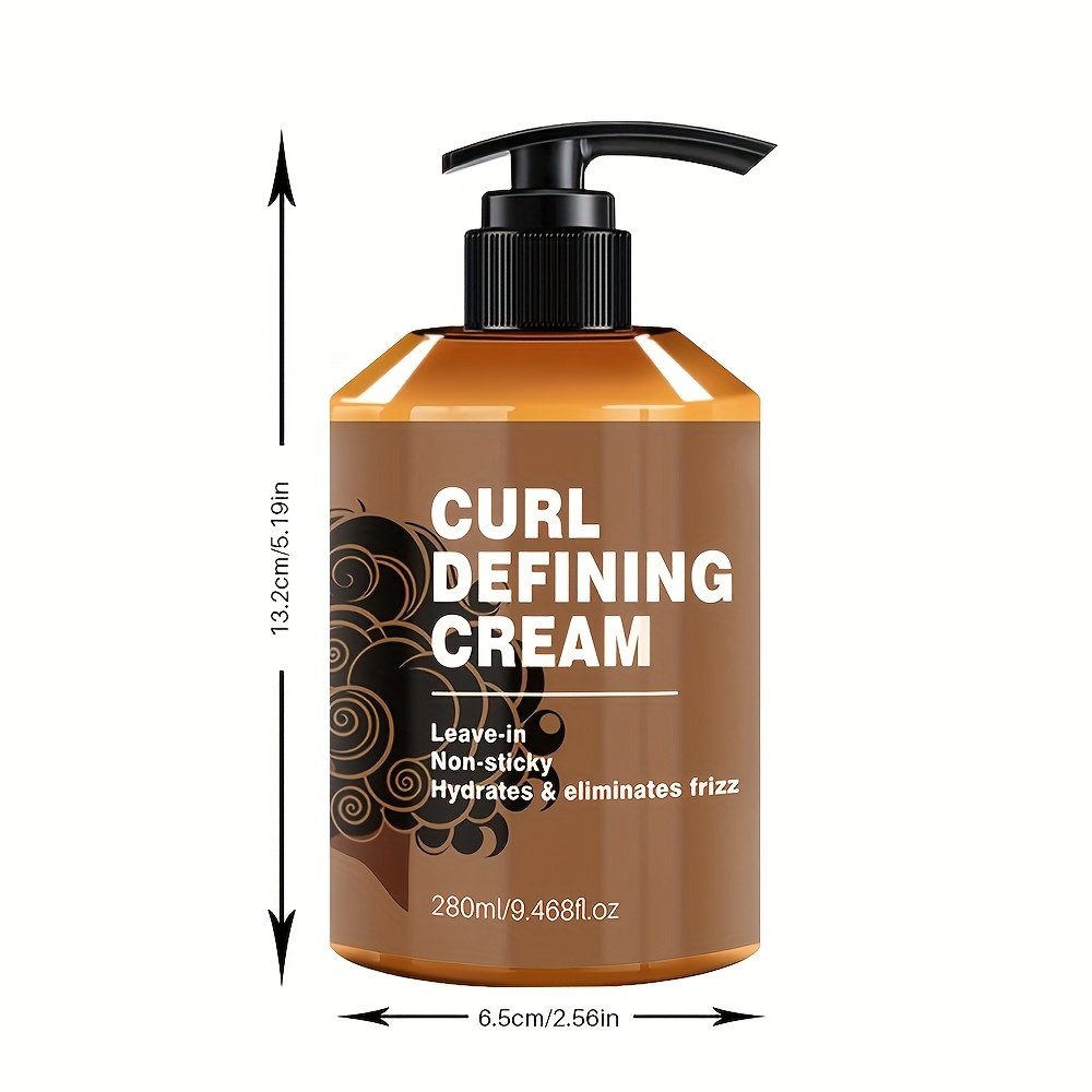 1pc/2pcs/3pcs Curl Defining Cream, infused with Moroccan Argan Oil for long-lasting curl control, elastic curls, and lasting hold. Suitable for wavy and curly hair, ideal for both men and women - Image 5