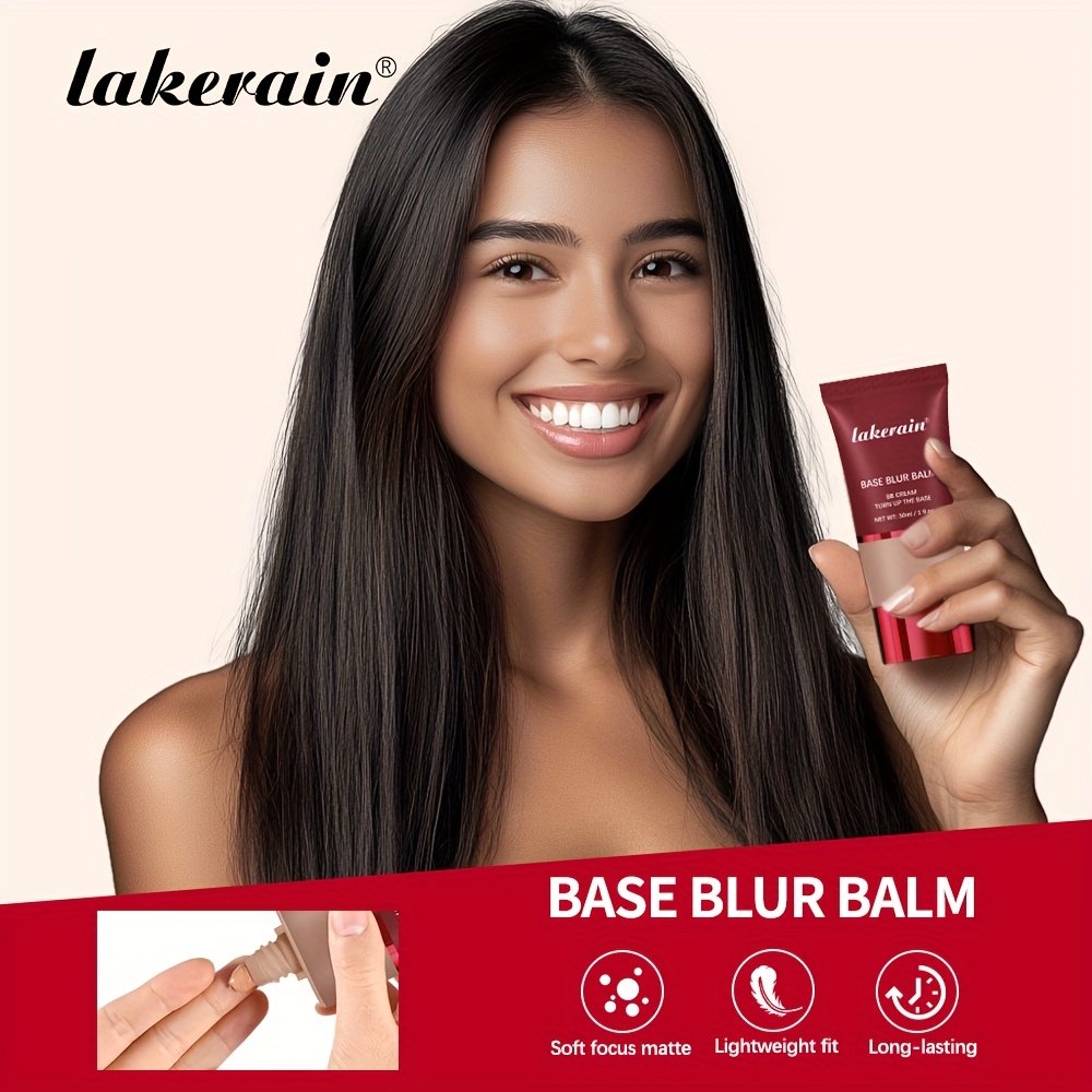 LAKEKRAIN Matte Finish Liquid Foundation - Soft Focus Effect, Lightweight Texture, Long-Lasting Wear, Smooths Skin & Enhances Natural Contours, Multi-Color Shades for All Skin Tones - Image 49
