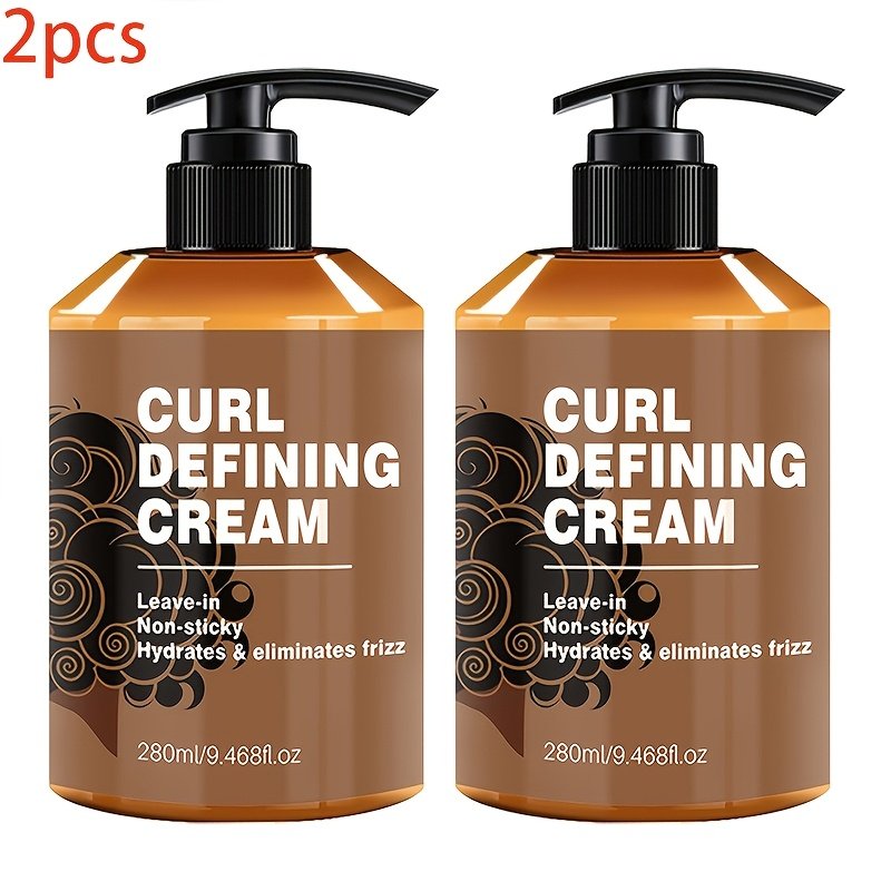 1pc/2pcs/3pcs Curl Defining Cream, infused with Moroccan Argan Oil for long-lasting curl control, elastic curls, and lasting hold. Suitable for wavy and curly hair, ideal for both men and women - Image 8