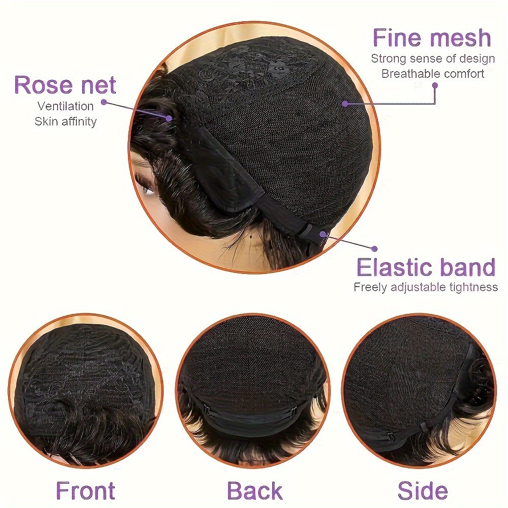 Wig with Afro Kinky Curly Bangs for Women, Featuring a Short Pixie Cut Made of Human Hair. This Soft, Curly Afro Wig Looks Natural And Is Perfect for Everyday Wear - Image 19