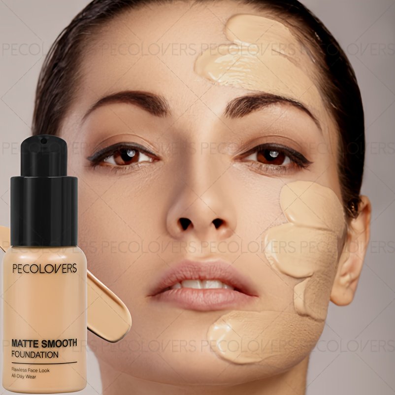 1pc Pro Flawless Liquid Foundation - Full Coverage, Waterproof, Long-Lasting Concealer- Suitable for Daily Use - Image 8