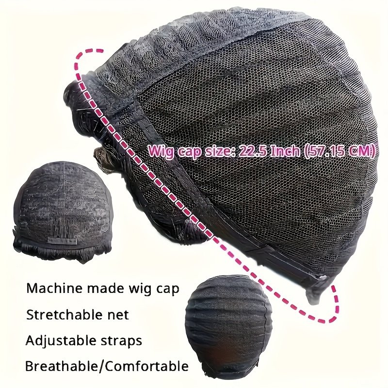 150% Density Human Hair Wig Short Headband Bob Wig Natural Black Short Curly Bob Cut Glueless Headband Wig Full Machine Curl Wig - Image 23