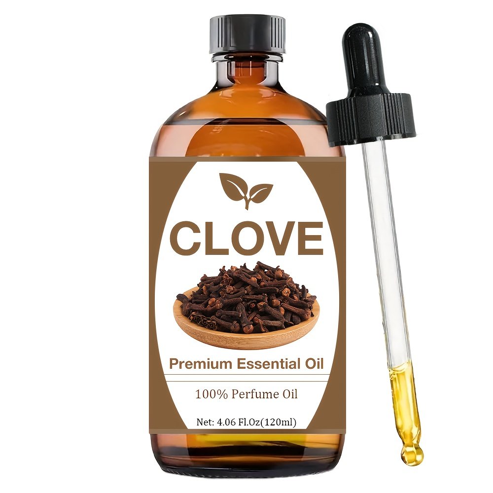 Clove Essential Oil for Hair, Nails And Skin, Refreshing Texture, Suitable for All Skin Tone Types, Massage, Bath, Face And Eyelashes Use for All Day Multi-Purpose Use, Yoga, Crafts, Meditation, Cleansing And Bathing - Holiday, Birthday Gift - Image 4