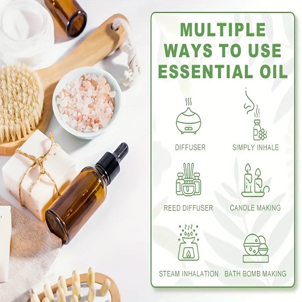 Vanilla Essential Oil, 100Ml/ 3.38 Fl.Oz, 100% Pure Care Grade for Nail, Hair And Skin Care, Massage, Moisturizing Massage Essential Oil for Men And Women, Meditation - Image 8