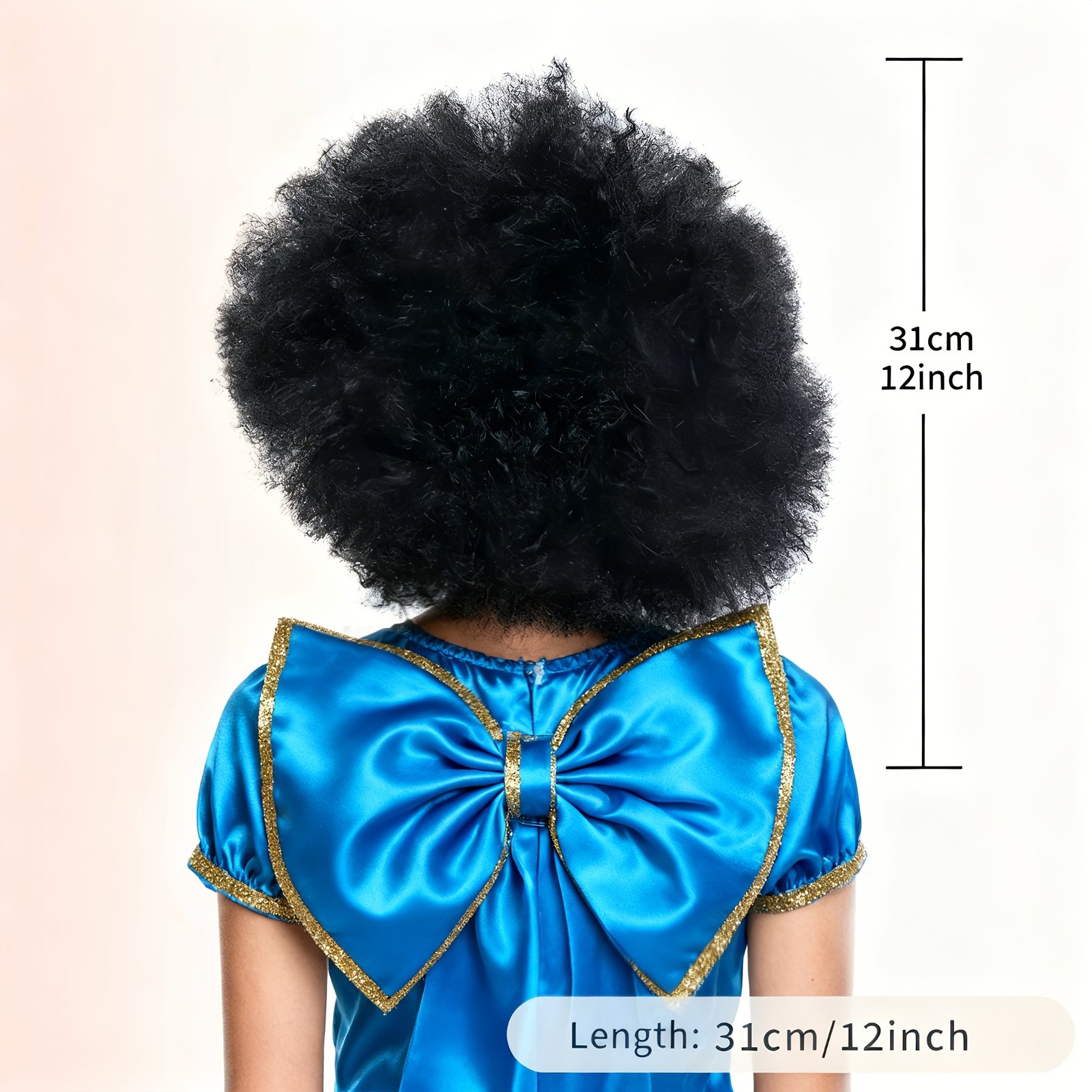 Discount Promotion on Colorful Curly Clown Wigs for Costume Parties, Complete with Funny Glasses And a Hairnet for Fans - Image 6
