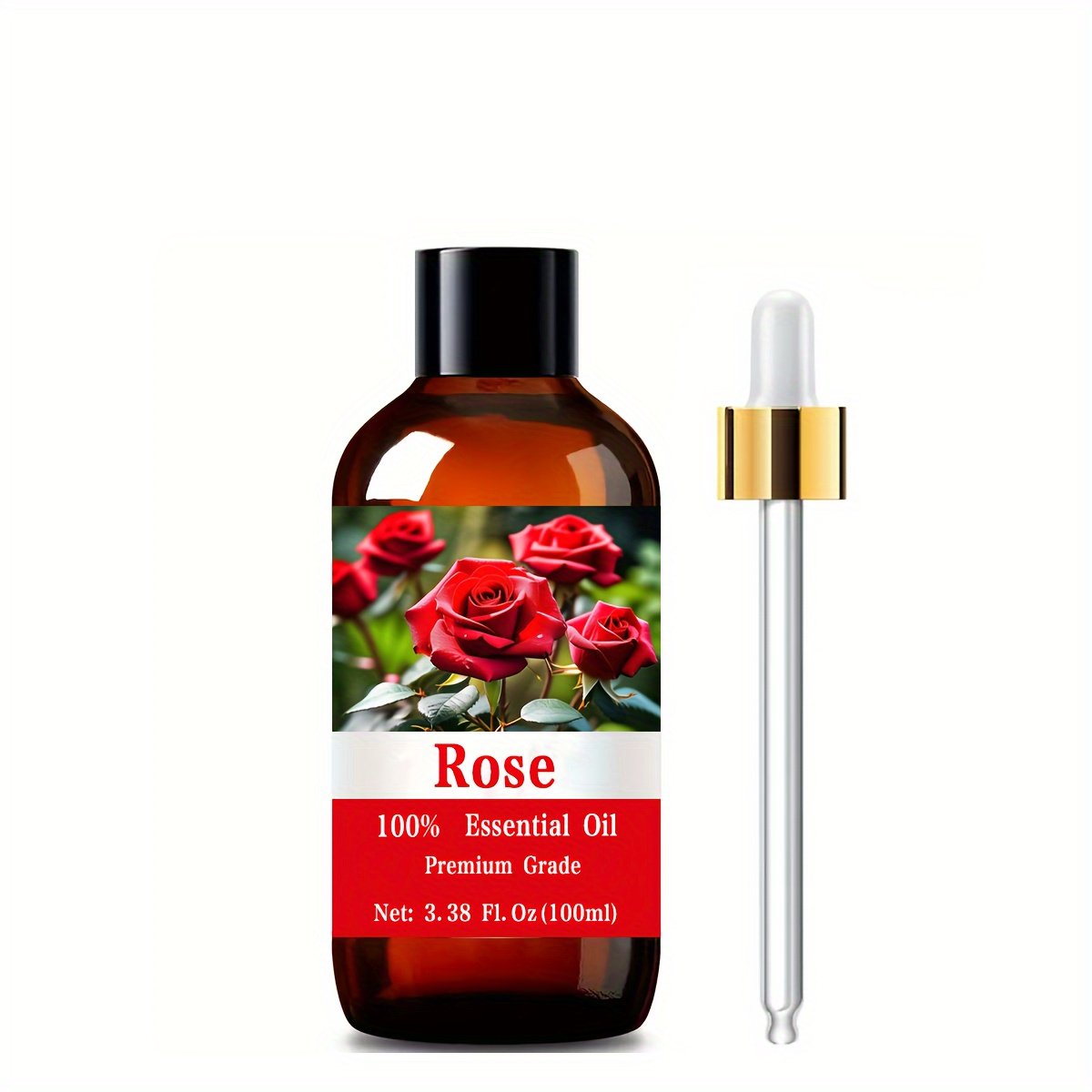 100Ml/3.38 Fl.Oz Rose Essential Oil | 100% Pure & Natural, Moisturizing, Hypoallergenic, Suitable for Skin, Hair, for Nail Care, Bathing, Indoor Deodorization, Massage, Meditation Relaxation - Image 8