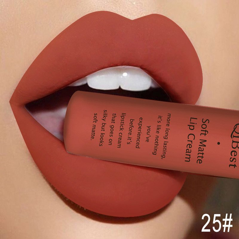 Waterproof Matte Nude Liquid Lipstick Dark Red Black Long Lasting Liquid Lipstick Women Makeup Lipgloss Lip Tint - Image 91