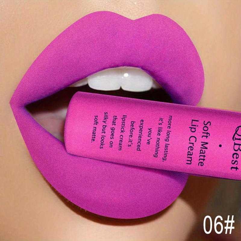 Waterproof Matte Nude Liquid Lipstick Dark Red Black Long Lasting Liquid Lipstick Women Makeup Lipgloss Lip Tint - Image 37