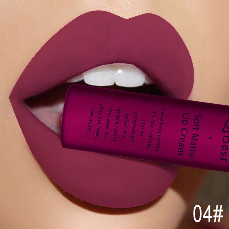 Waterproof Matte Nude Liquid Lipstick Dark Red Black Long Lasting Liquid Lipstick Women Makeup Lipgloss Lip Tint - Image 27