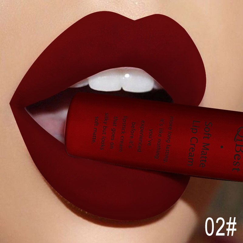 Waterproof Matte Nude Liquid Lipstick Dark Red Black Long Lasting Liquid Lipstick Women Makeup Lipgloss Lip Tint - Image 17