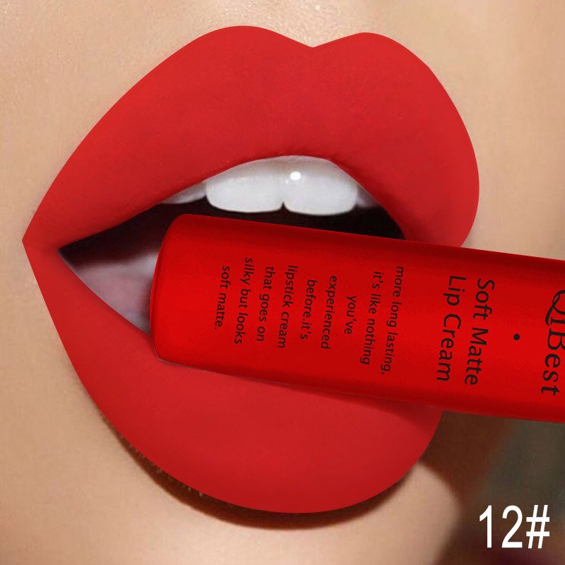 Waterproof Matte Nude Liquid Lipstick Dark Red Black Long Lasting Liquid Lipstick Women Makeup Lipgloss Lip Tint - Image 60