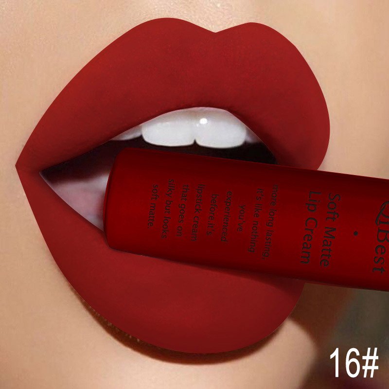 Waterproof Matte Nude Liquid Lipstick Dark Red Black Long Lasting Liquid Lipstick Women Makeup Lipgloss Lip Tint - Image 63