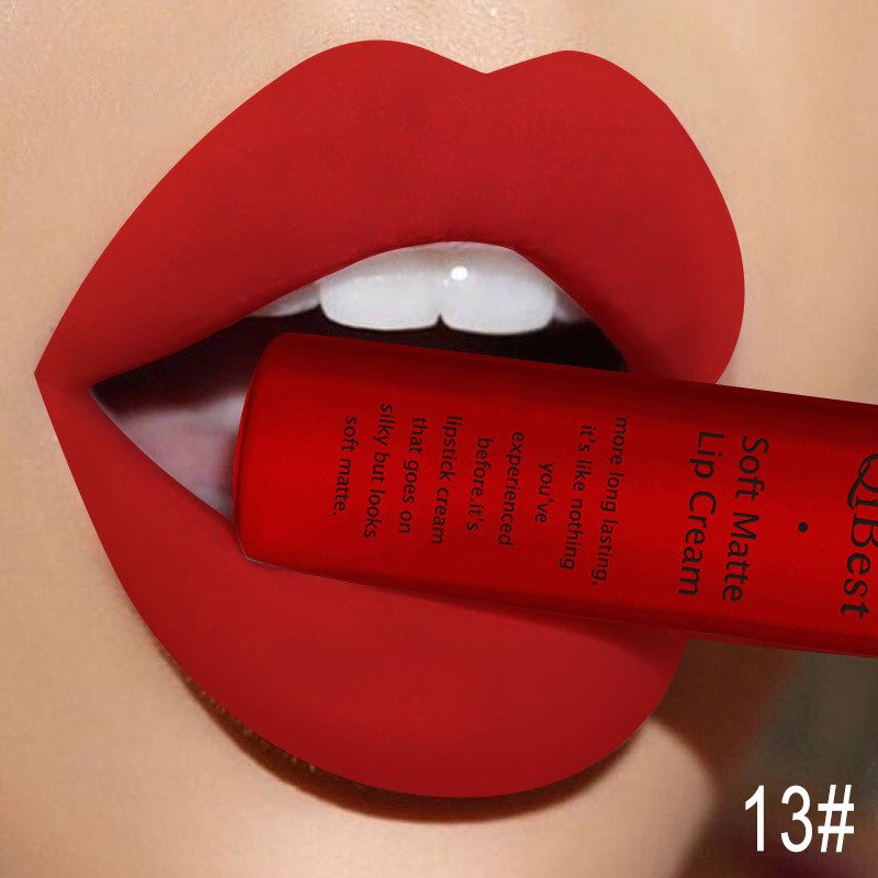 Waterproof Matte Nude Liquid Lipstick Dark Red Black Long Lasting Liquid Lipstick Women Makeup Lipgloss Lip Tint - Image 111