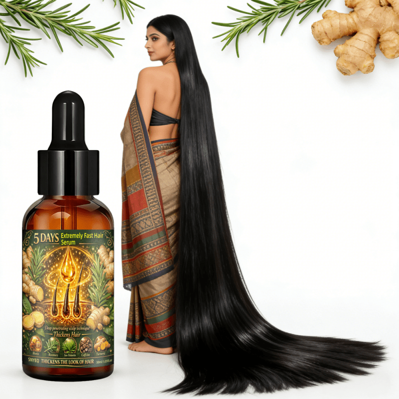 Extremely Fast Hair Builder That Moisturizes and Promotes Plump Skin in Bald Areas, Contains Turmeric, Rosemary, Biotin, Fosters Health Strengthens Hair, Moisturizes Roots and Skin. Christmas Gift/Mother's Day Gift, Make Thin Hair Look Fuller - Image 2
